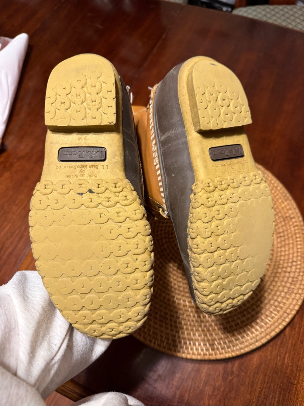 L.L. Bean Brown and Dark Women’s Winter/Rain Boots Duck - Picture 10 of 11